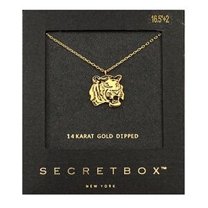 Tiger Gold Dipped Necklace